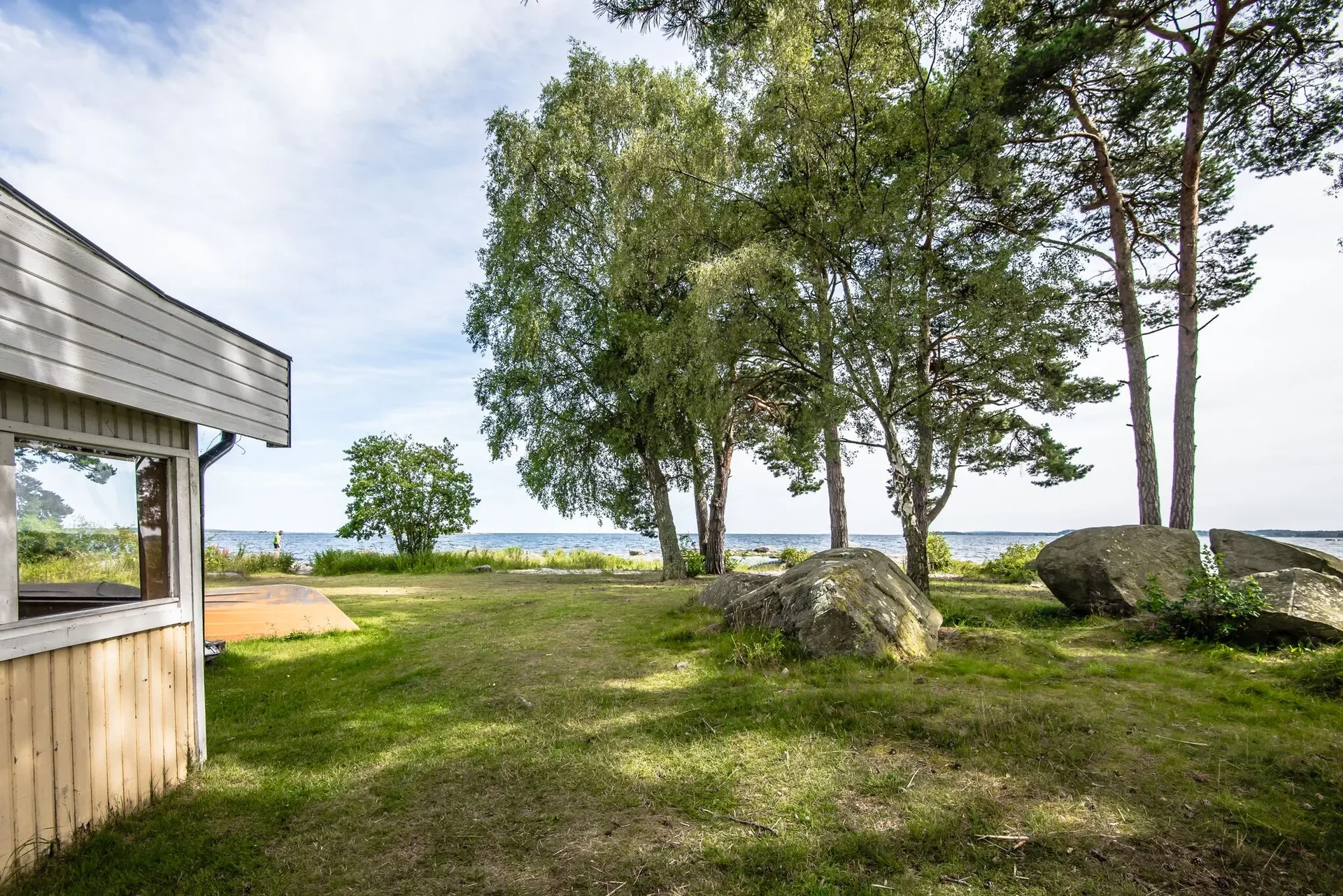 Campingplatser vid havet på Alholmens